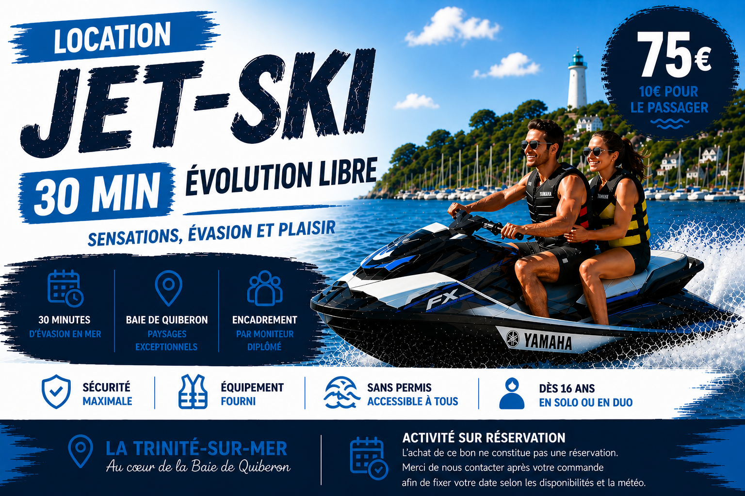 Location jetski bretagne