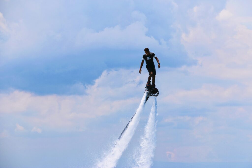 Session flyboard Ty'Jet dans la baie de Quiberon - Zapata Racing Pro Series